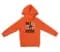 But First Degree Kaapi Unisex Youth Hoodie in Orange Color